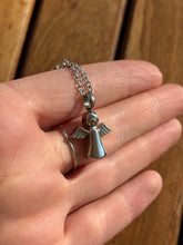 Cargar imagen en el visor de la galería, collier funéraire ange