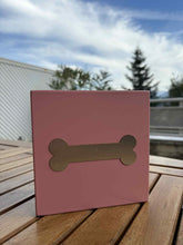 Cargar imagen en el visor de la galería, urne funeraire os rose chien avec vue montagne