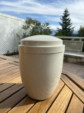 Cargar imagen en el visor de la galería, urne métal blanc