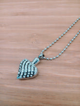 Cargar imagen en el visor de la galería, Bijou Cinéraire - Corazón Plata