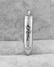 Cargar imagen en el visor de la galería, Joyería Funeraria Dragón Plata