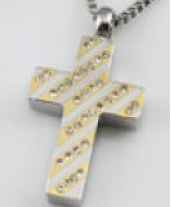 Cargar imagen en el visor de la galería, Urna Pendentif Cruz LOTIE