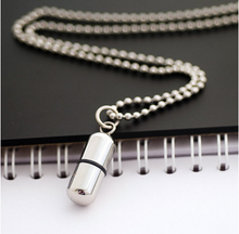 Cargar imagen en el visor de la galería, collier pendentif funeraire mignon argent