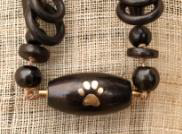 Cargar imagen en el visor de la galería, Collier Madera Negra