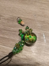 Cargar imagen en el visor de la galería, Colgante Funerario Fantasía Verde