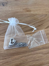 Cargar imagen en el visor de la galería, Collier Cinéraire Double Cœur Argent - photo 6
