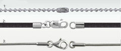 Collares cadenas para colgante