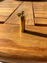 Cargar imagen en el visor de la galería, pendentif transparent doré urne funeraire
