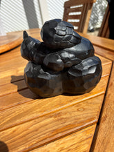 Cargar imagen en el visor de la galería, urne chat angel de dos en résine
