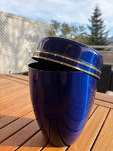 Cargar imagen en el visor de la galería, urne funeraire oeillet bleue
