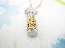 Cargar imagen en el visor de la galería, Urne Pendentif Cylindre Or - photo 2
