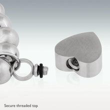 Cargar imagen en el visor de la galería, contenant cendres dans bracelet coeur
