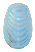 Urna de alabastro turquesa