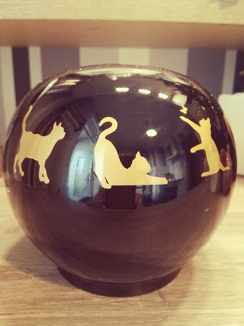 Urna de cremación Cat Sphere